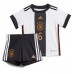 Cheap Germany Joshua Kimmich #6 Home Football Kit Children World Cup 2022 Short Sleeve (+ pants)
